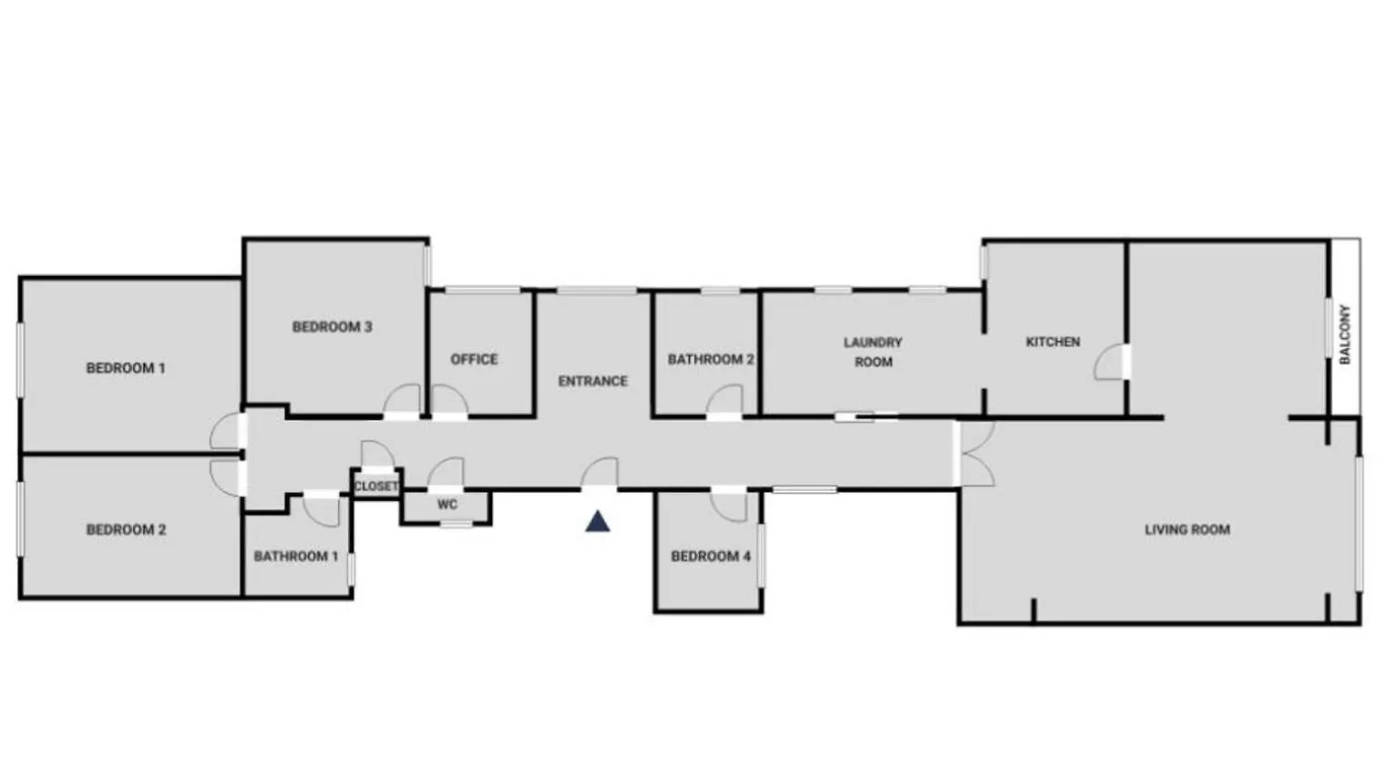 Apartment Blueground Galvany Doorman Ac Near Park Bcn-178 Barcelona